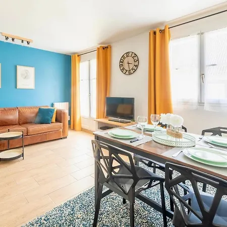 Appartement Sejour Magique A 10 Min De Disneyland- Cosy Avec Terrasse & Parking Prive